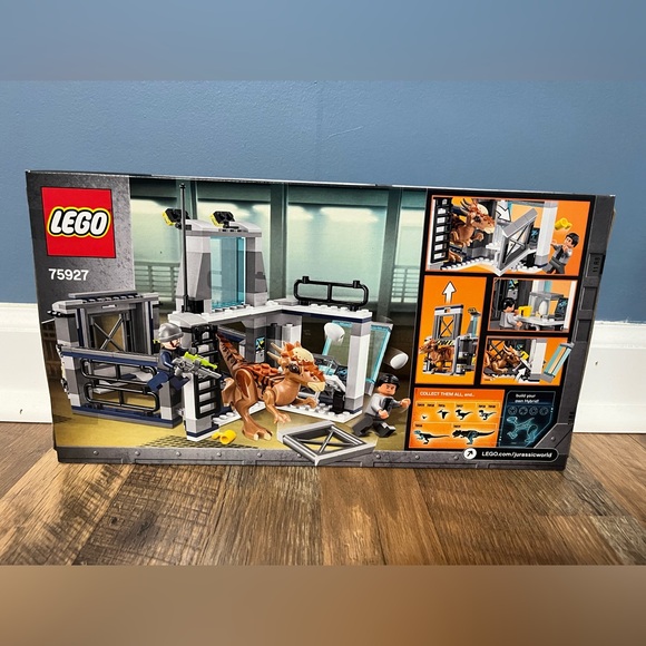 LEGO Jurassic World Stygimoloch Breakout 75927 Building Kit   Jurassic World Stygimoloch Breakout 75927 Building Kit (222 Pieces)